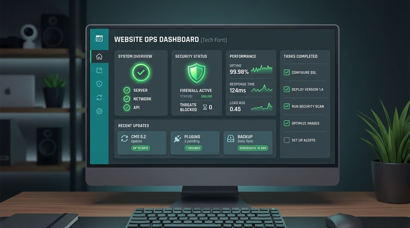 What Happens to Your Website After Launch? A Maintenance Checklist